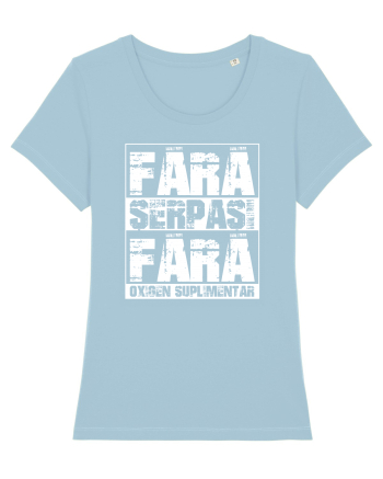 Pentru montaniarzi - Fără șerpași fără oxigen suplimentar Sky Blue