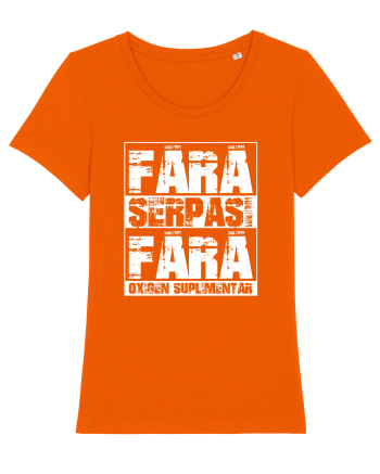 Pentru montaniarzi - Fără șerpași fără oxigen suplimentar Bright Orange