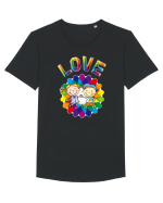 Love Tricou mânecă scurtă guler larg Bărbat Skater