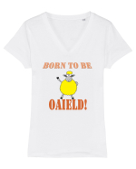 Born to be wild Tricou mânecă scurtă guler V Damă Evoker