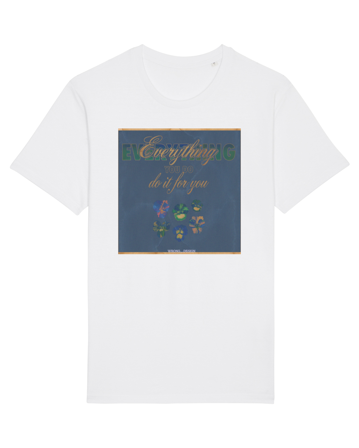 Tricou mânecă scurtă Unisex Rocker White