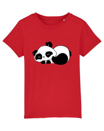 Sleepy Panda Red