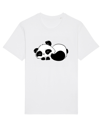 Sleepy Panda White