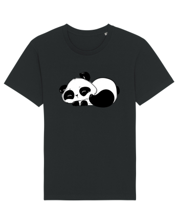 Sleepy Panda Black