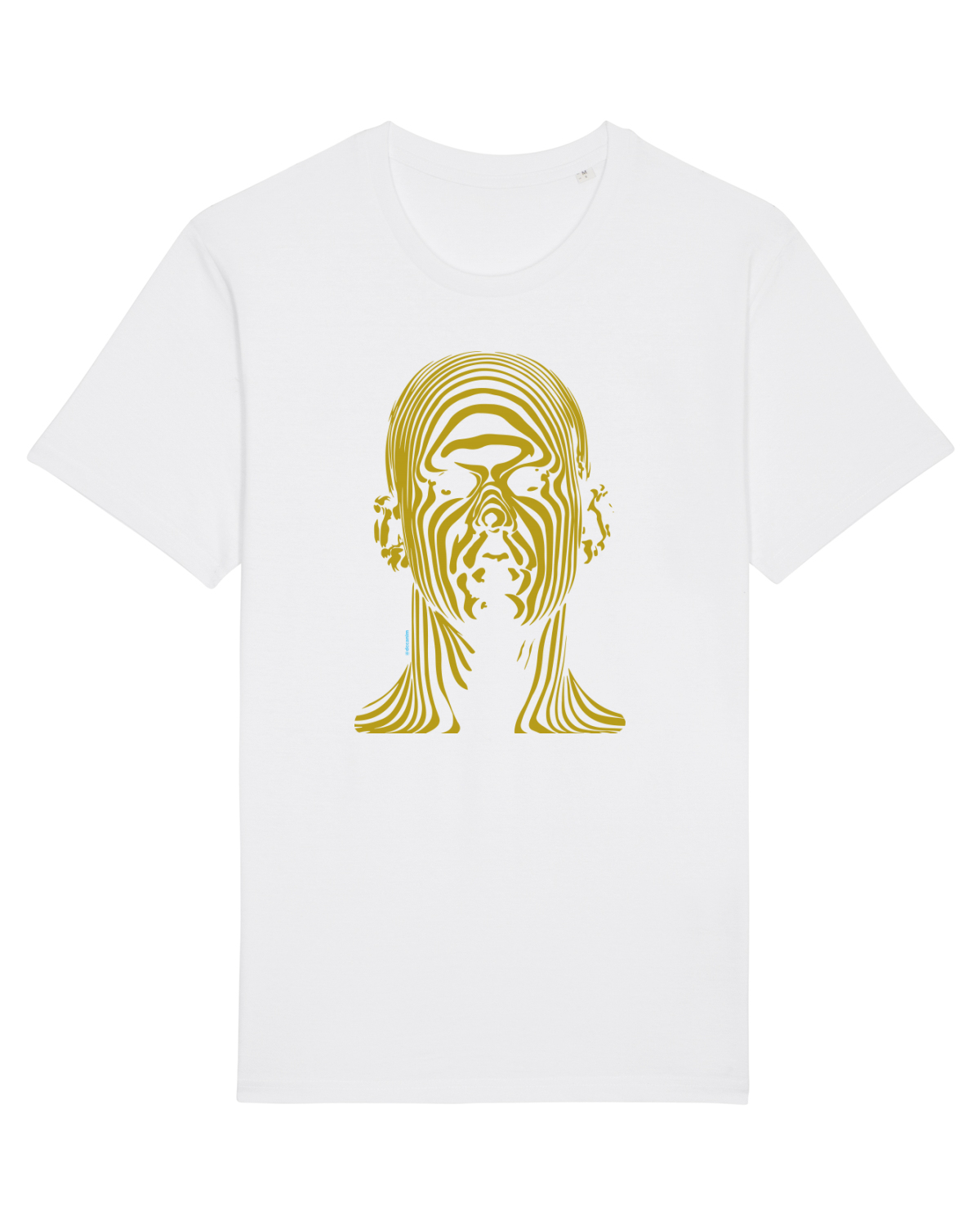 Tricou mânecă scurtă Unisex Rocker White