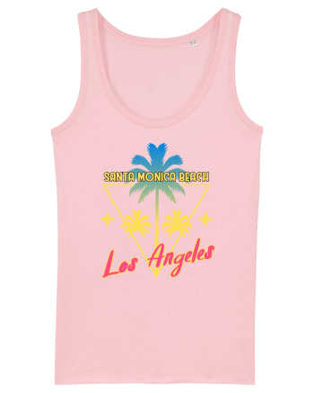 Santa Monica Beach Los Angeles Cotton Pink