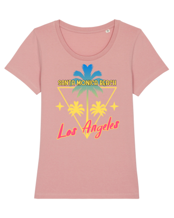 Santa Monica Beach Los Angeles Canyon Pink