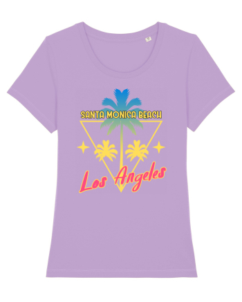 Santa Monica Beach Los Angeles Lavender Dawn