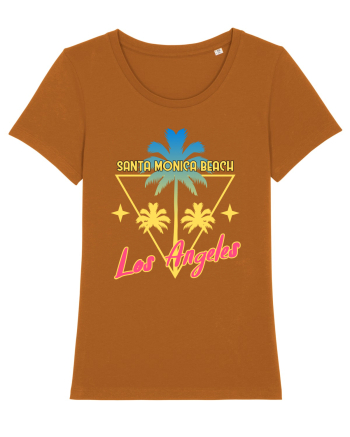 Santa Monica Beach Los Angeles Roasted Orange