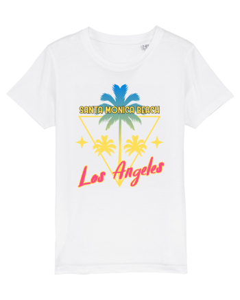 Santa Monica Beach Los Angeles White