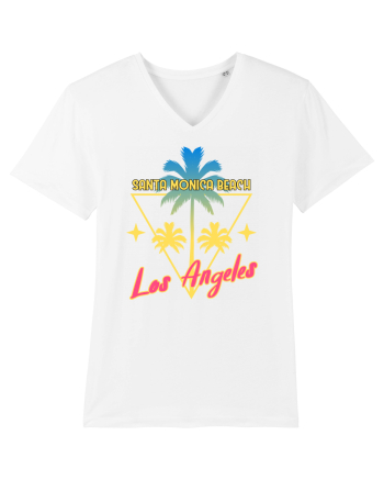 Santa Monica Beach Los Angeles White
