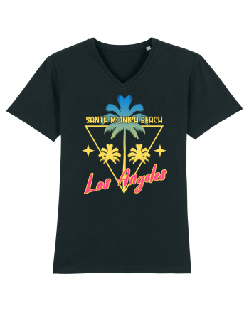 Santa Monica Beach Los Angeles Black