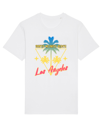Santa Monica Beach Los Angeles White