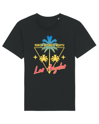 Santa Monica Beach Los Angeles Black