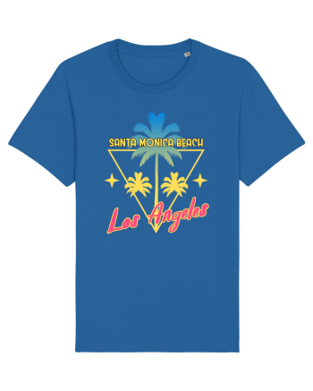 Santa Monica Beach Los Angeles Royal Blue