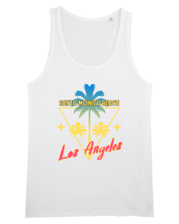 Santa Monica Beach Los Angeles White