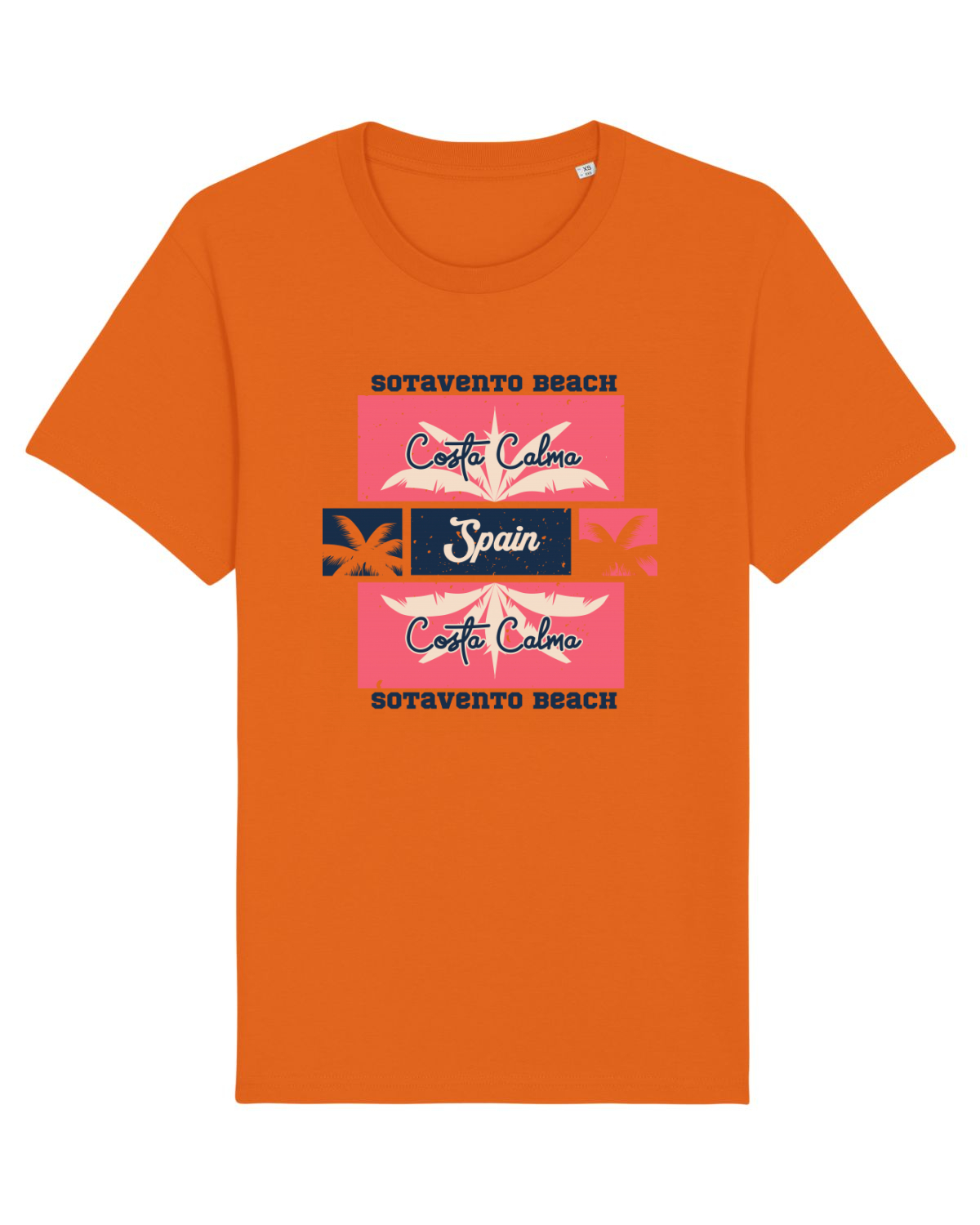 Tricou mânecă scurtă Unisex Rocker Bright Orange