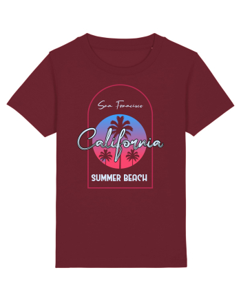 Summer Beach California Burgundy