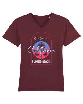 Summer Beach California Burgundy