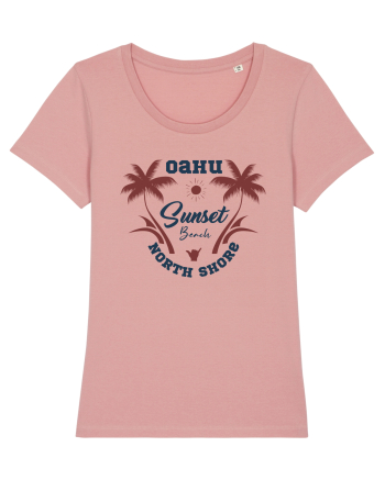 Sunset Beach Oahu Canyon Pink