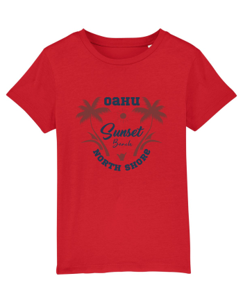 Sunset Beach Oahu Red