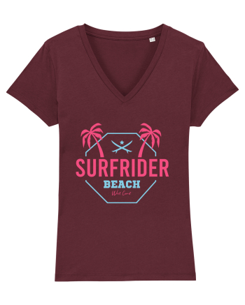 Surfrider Beach West Coast Burgundy