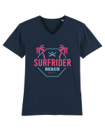Surfrider Beach West Coast Tricou mânecă scurtă guler V Bărbat Presenter