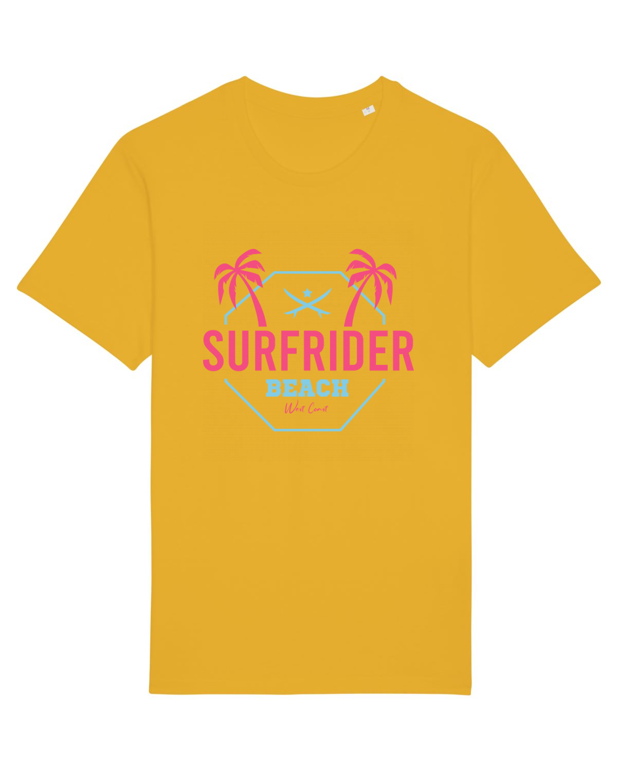 Tricou mânecă scurtă Unisex Rocker Spectra Yellow