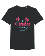 Surfrider Beach West Coast Tricou mânecă scurtă guler larg Bărbat Skater