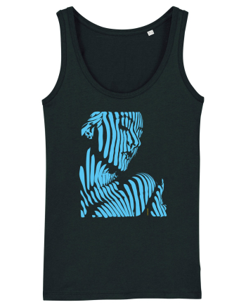 Shadow thought, blue  Black