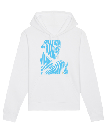 Shadow thought, blue  White