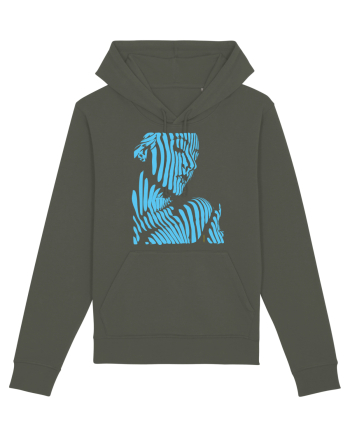 Shadow thought, blue  Khaki