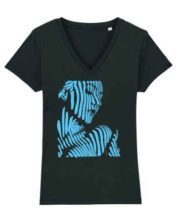 Shadow thought, blue  Black
