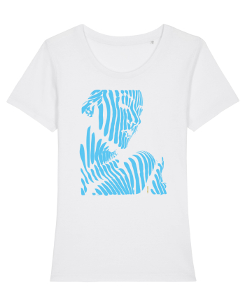 Shadow thought, blue  White
