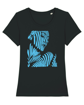 Shadow thought, blue  Black