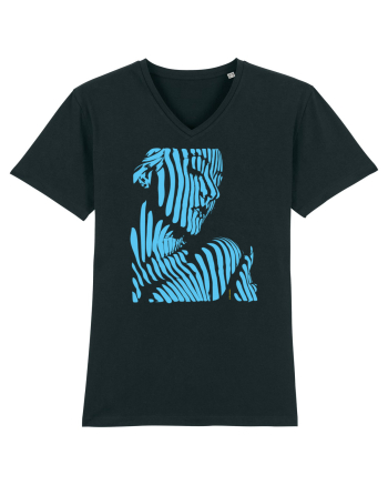 Shadow thought, blue  Black