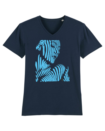 Shadow thought, blue  French Navy
