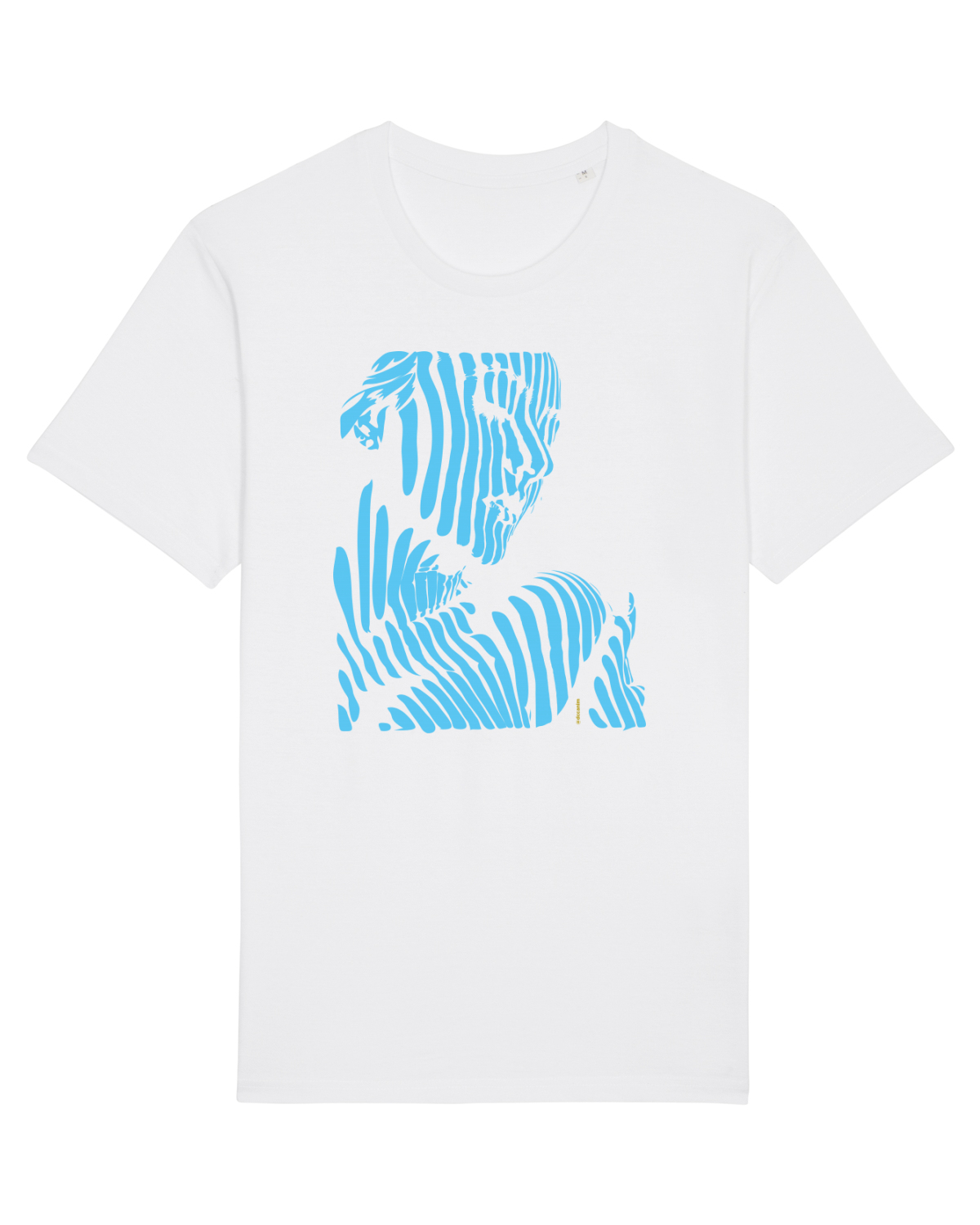 Tricou mânecă scurtă Unisex Rocker White