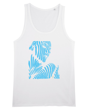 Shadow thought, blue  White