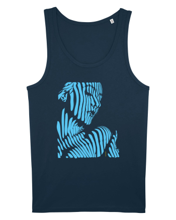 Shadow thought, blue  Navy