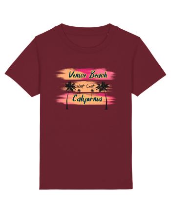 Venice Beach California Burgundy