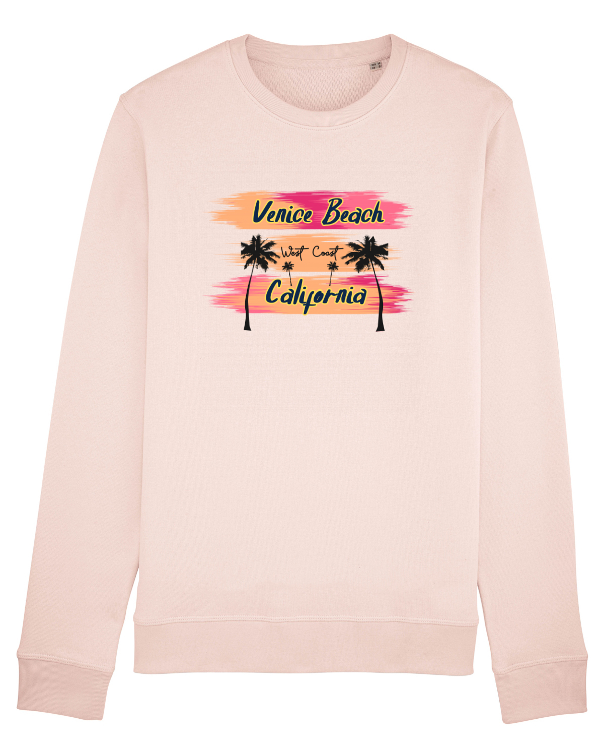 Bluză mânecă lungă Unisex Rise Candy Pink