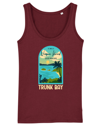 Virgin Island Caribbean Burgundy
