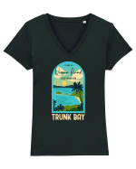 Virgin Island Caribbean Tricou mânecă scurtă guler V Damă Evoker