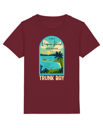 Virgin Island Caribbean Burgundy
