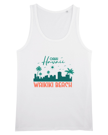Waikiki Beach Oahu White