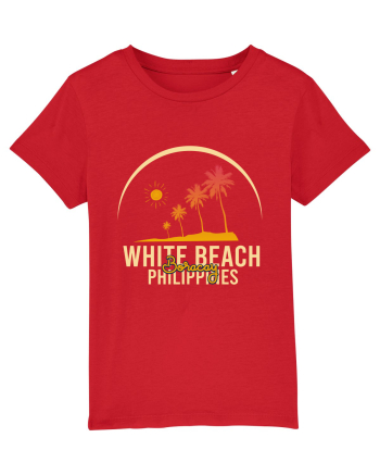 White Beach Philippines Red
