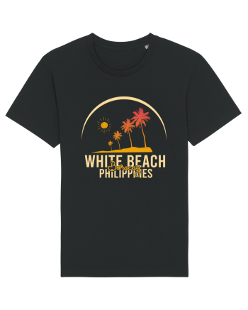 White Beach Philippines Black