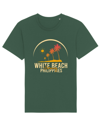 White Beach Philippines Bottle Green