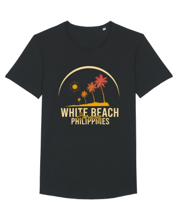 White Beach Philippines Black
